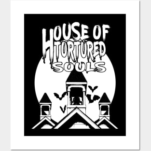 House of Tortured Souls belfry logo Posters and Art